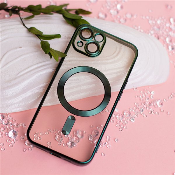 Color Chrome Mag case for Samsung Galaxy S25 FE green