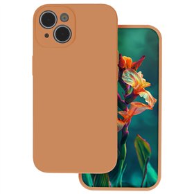 Silicon case for iPhone 17 Pro 6,3&quot tangerine