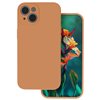 Silicon case for iPhone 17 Pro 6,3&quot tangerine