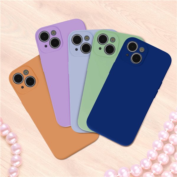 Silicon case for iPhone 17 Pro 6,3&quot tangerine