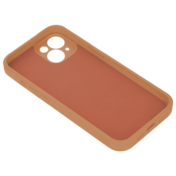 Silicon case for iPhone 17 Pro Max 6,9&quot tangerine