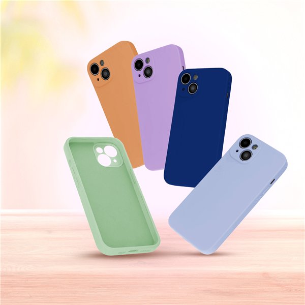 Silicon case for iPhone 17 Pro 6,3&quot blue atlantic