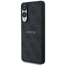 Guess casze for Samsung Galaxy S25 Edge HC MAGSAFE PU 4G RING CLASSIC LOGO black