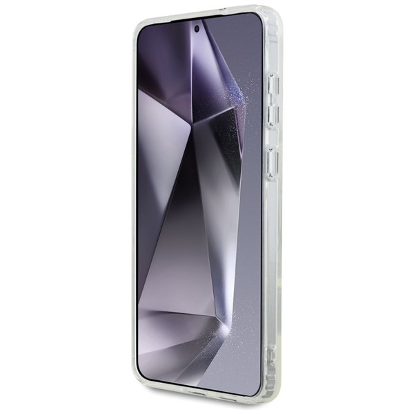 Karl Lagerfeld case for Samsung Galaxy S25 Edge HC MAGSAFE IML METAL CHOUPETTE HEAD white