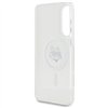 Karl Lagerfeld case for Samsung Galaxy S25 Edge HC MAGSAFE IML METAL CHOUPETTE HEAD white