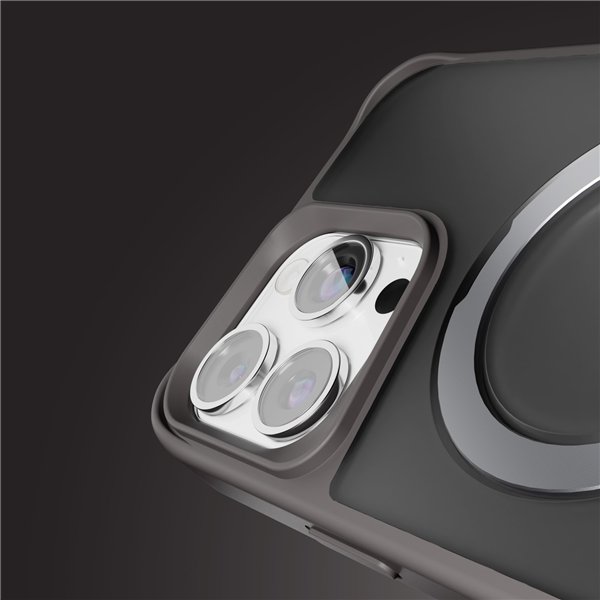 Etteri Matt Mag Ring case for iPhone 17 Pro Max grey