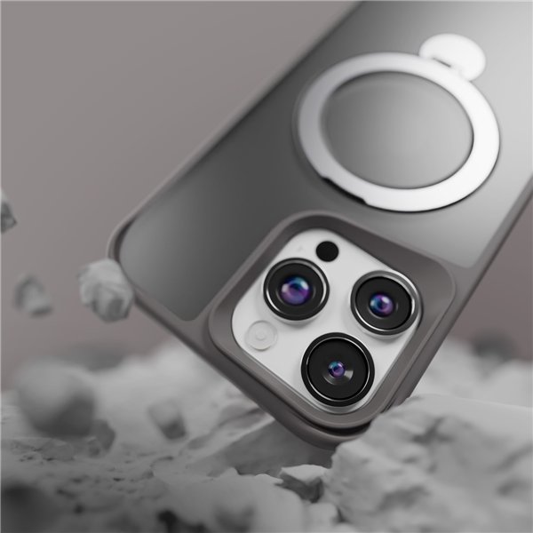 Etteri Matt Mag Ring case for iPhone 17 Air grey