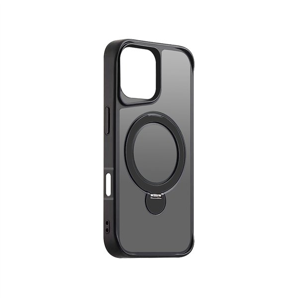 Etteri Matt Mag Ring case for iPhone 17 black