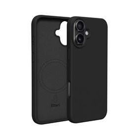 Etteri Silicone Mag case for iPhone 17 black