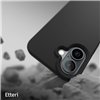 Etteri Silicone Mag case for iPhone 17 black