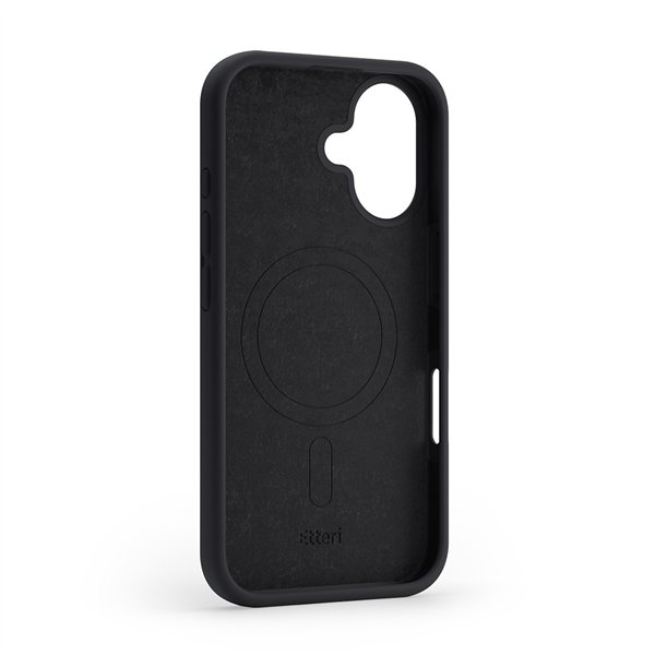Etteri Silicone Mag case for iPhone 17 Pro Max black