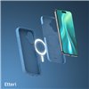 Etteri Silicone Mag case for iPhone 17 dark blue