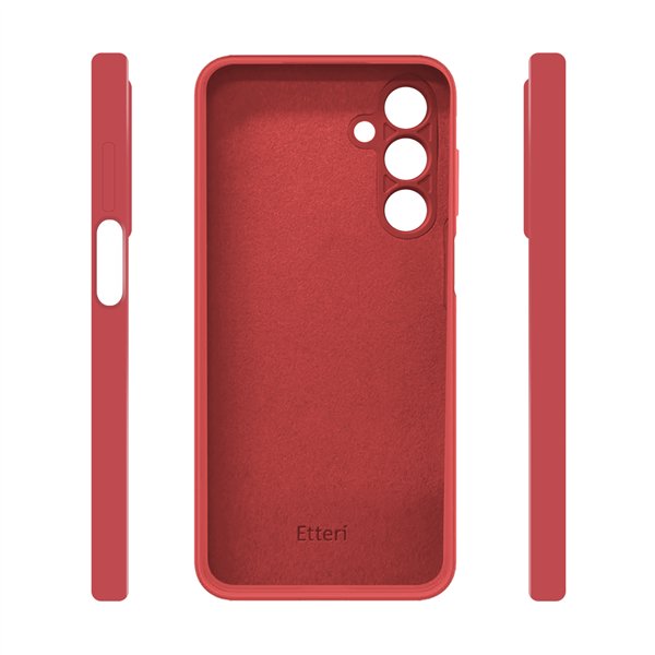 Etteri Silicone Mag case for iPhone 17 Pro raspberry