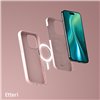 Etteri Silicone Mag case for iPhone 17 Pro Max light pink