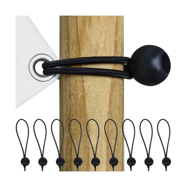 Set of rubbers with balls for tarpaulins - 10 pcs.