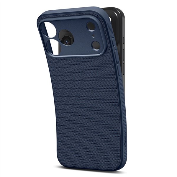 Spigen Liquid Air case for iPhone 17 Pro Max Navy Blue