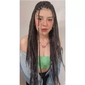 Synthetic hair braids brown Soulima 23567