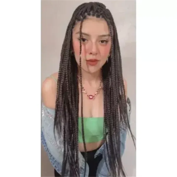 Synthetic hair braids brown Soulima 23567