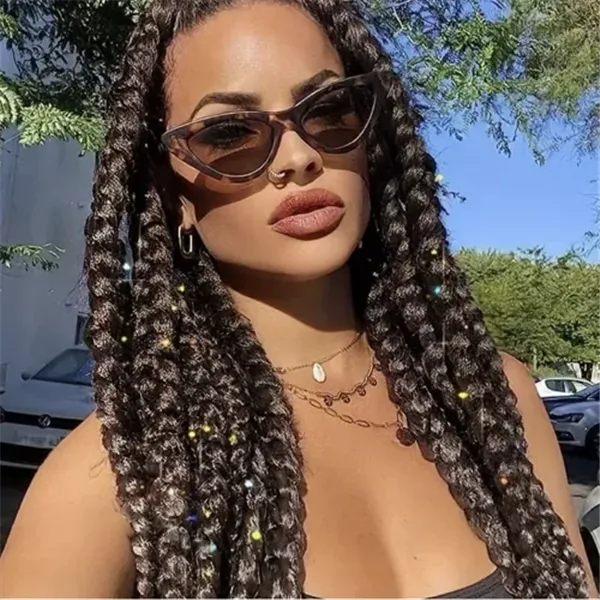 Synthetic hair braids brown Soulima 23567