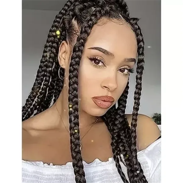 Synthetic hair braids brown Soulima 23567