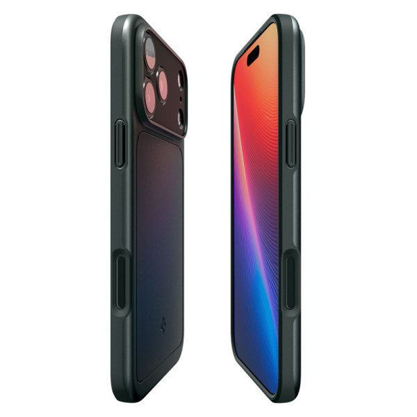 Spigen Thin Fit Mag Magsafe case for iPhone 17 Pro Max Abyss Green