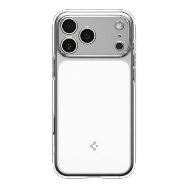 Spigen Ultra Hybrid ”T” Mag Magsafe case for iPhone 17 Pro Max Clear/White