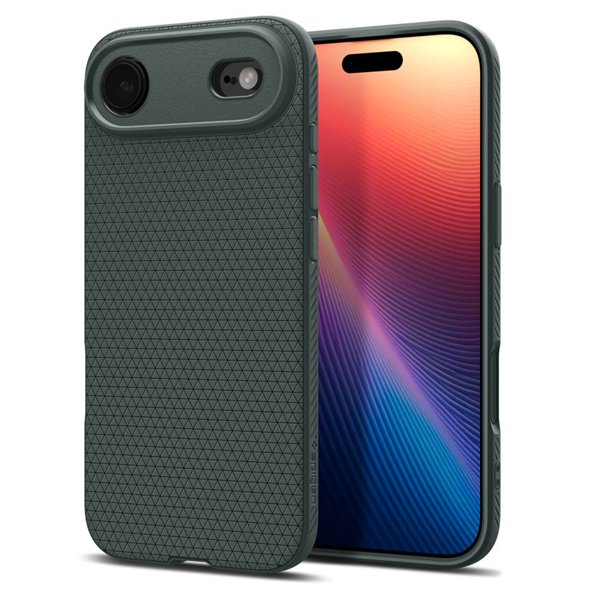 Spigen Liquid Air case for iPhone 17 Air Abyss Green
