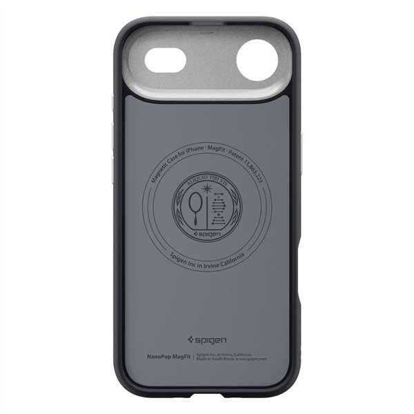 Spigen Nano Pop Mag Magsafe case for iPhone 17 Air Black Sesame