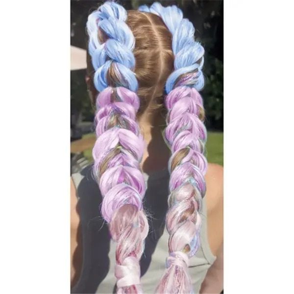 Synthetic hair ombre braids Soulima 23577