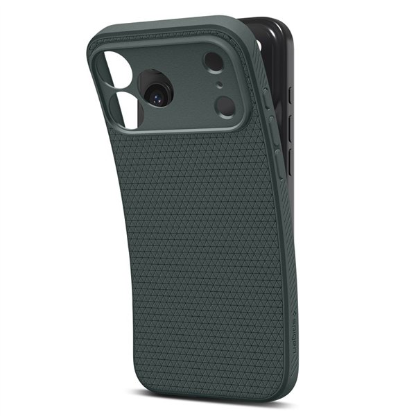 Spigen Liquid Air case for iPhone 17 Pro Abyss Green