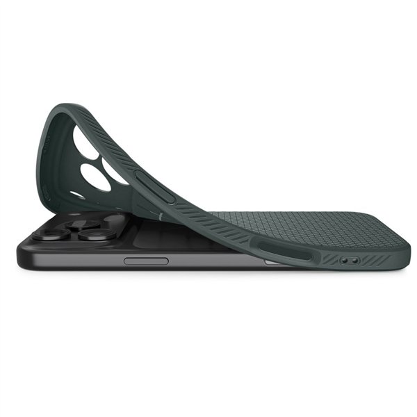 Spigen Liquid Air case for iPhone 17 Pro Abyss Green