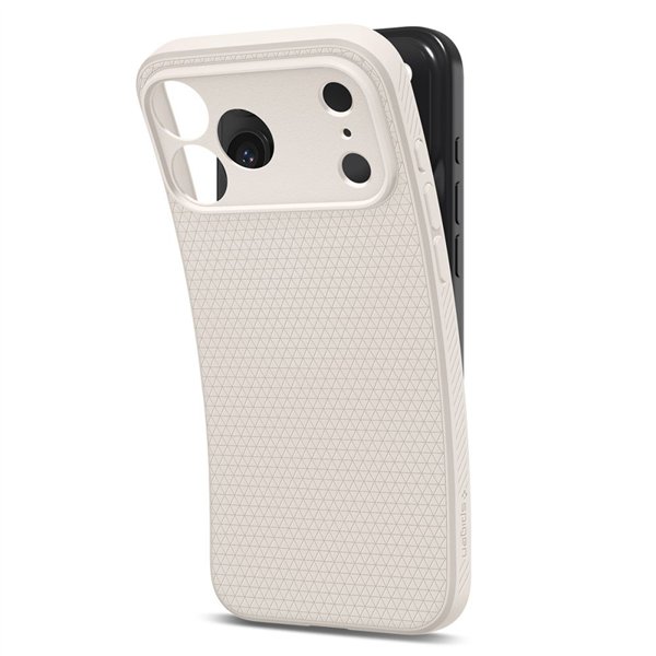 Spigen Liquid Air case for iPhone 17 Pro Natural Titanium