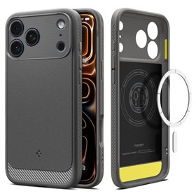 Spigen Rugged Armor Mag Magsafe case for iPhone 17 Pro Grey