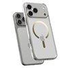 Spigen Ultra Hybrid Mag Magsafe case for iPhone 17 Pro Clear/Gold