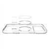 Spigen Liquid Crystal Mag Magsafe case for iPhone 17 Pro Clear/White