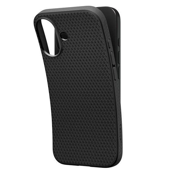 Spigen Liquid Air case for iPhone 17 Matte Black