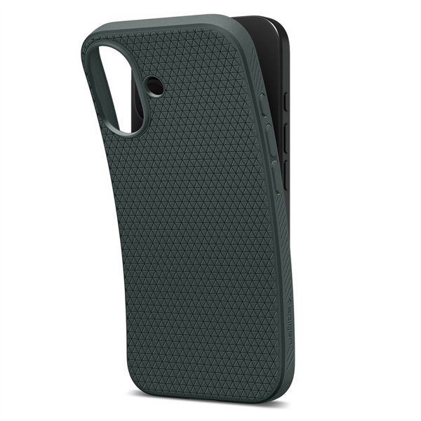 Spigen Liquid Air case for iPhone 17 Abyss Green