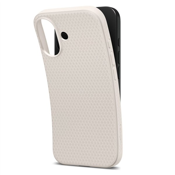 Spigen Liquid Air case for iPhone 17 Natural Titanium