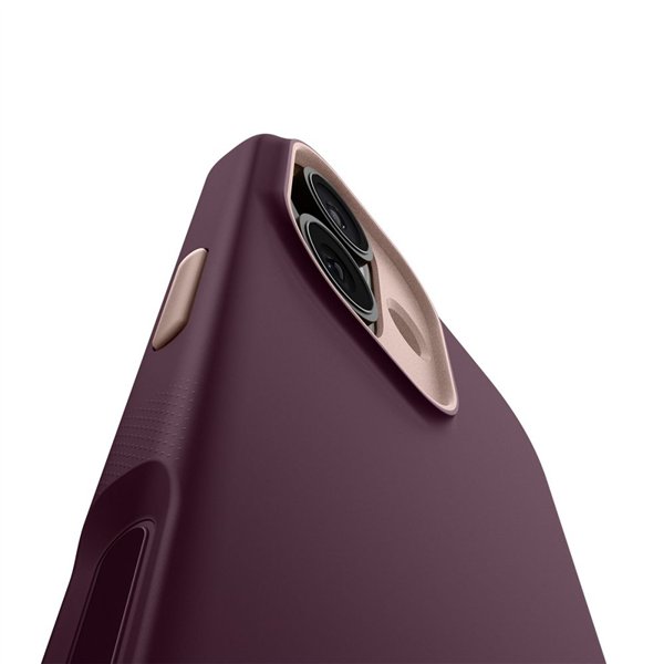 Spigen Nano Pop Mag Magsafe case for iPhone 17 Burgundy Bean