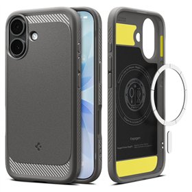 Spigen Rugged Armor Mag Magsafe case for iPhone 17 Grey