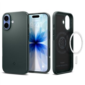 Spigen Thin Fit Mag Magsafe case for iPhone 17 Abyss Green