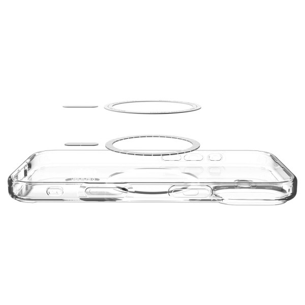 Spigen Ultra Hybrid Mag Magsafe case for iPhone 17 Clear/White