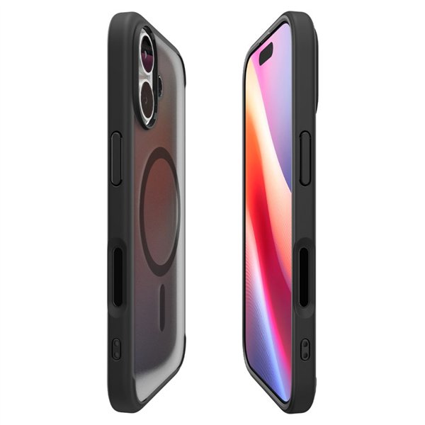 Spigen Ultra Hybrid Mag Magsafe case for iPhone 17 Frost Black