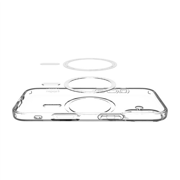 Spigen Liquid Crystal Mag Magsafe case for iPhone 17 Clear/White