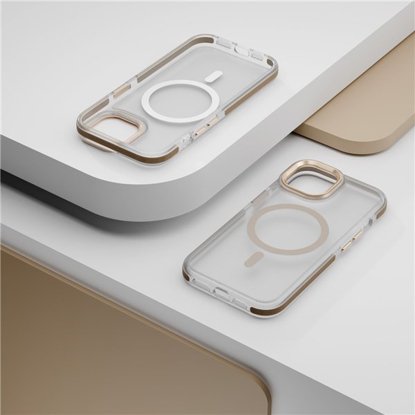 Etteri Icy Mag case for iPhone 15 Pro 6,1&quot gold