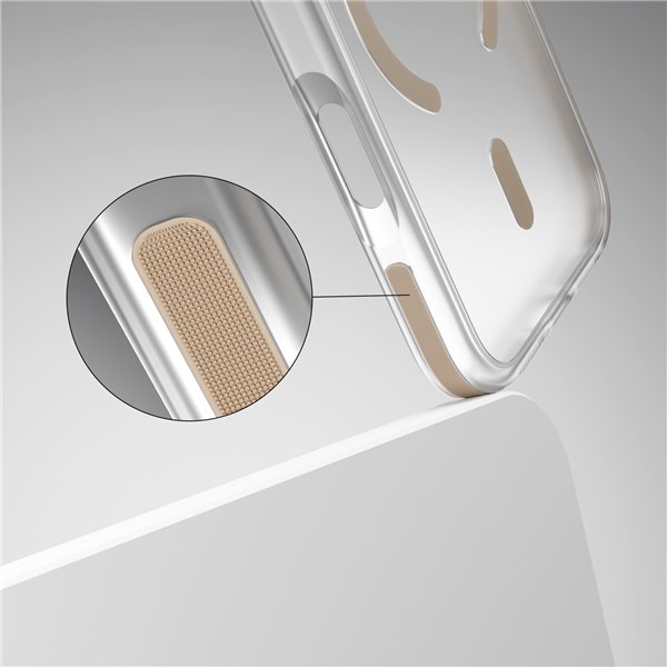 Etteri Icy Mag case for iPhone 17 Pro Max gold