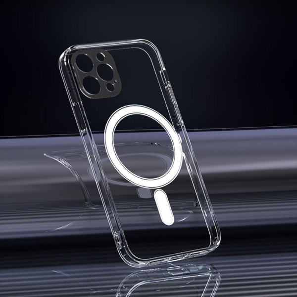 Anti Shock 1,5 mm Mag case for iPhone 17 Pro Max 6,9&quot transparent camera protection open ring