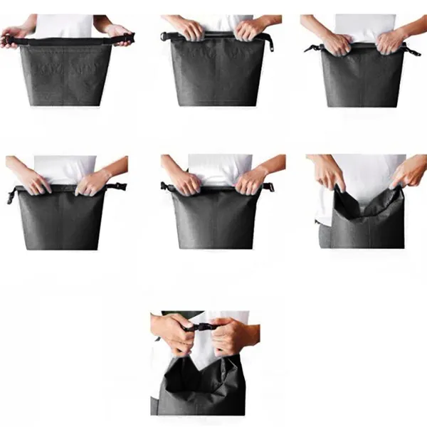 Waterproof bag 10L black 23565
