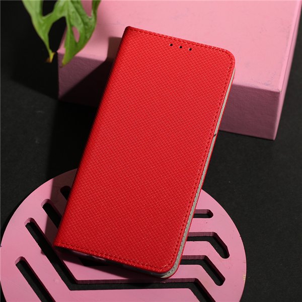 Smart Magnet case for Honor 400 Pro red