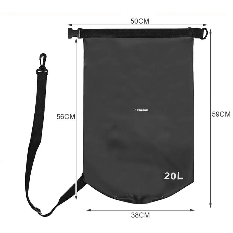 Veekindel kott 20L must 23566